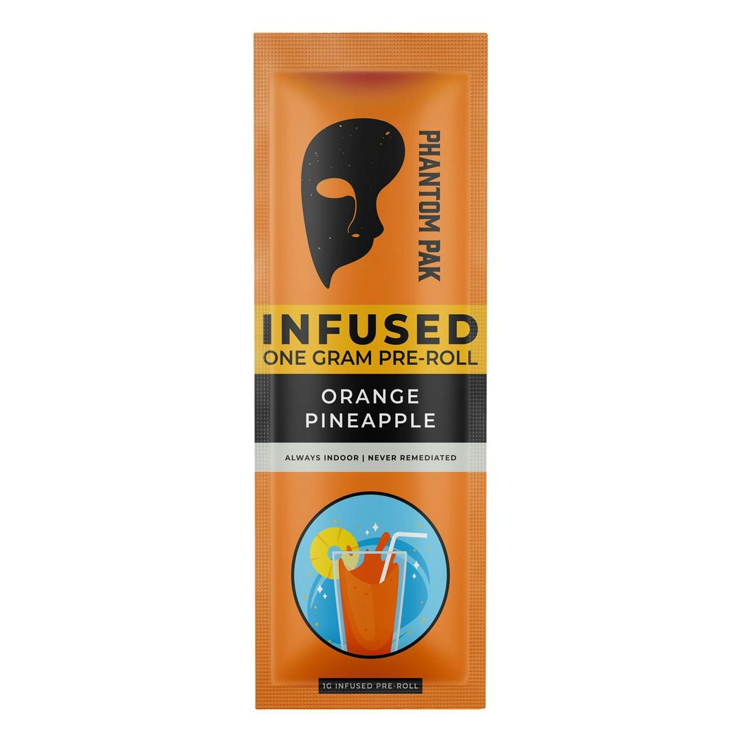 Phantom Pak - 1G Terpene Infused Pre-Roll - Orange Pineapple