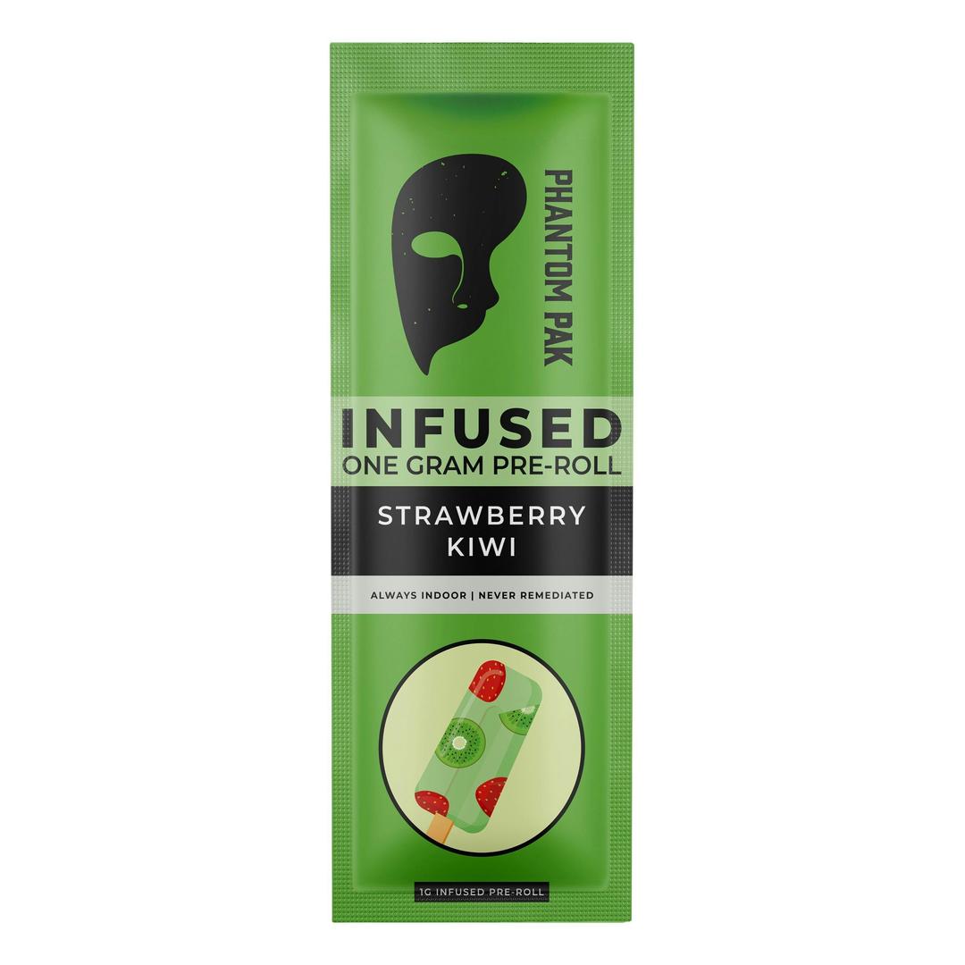 Phantom Pak - 1G Terpene Infused Pre-Roll - Strawberry Kiwi