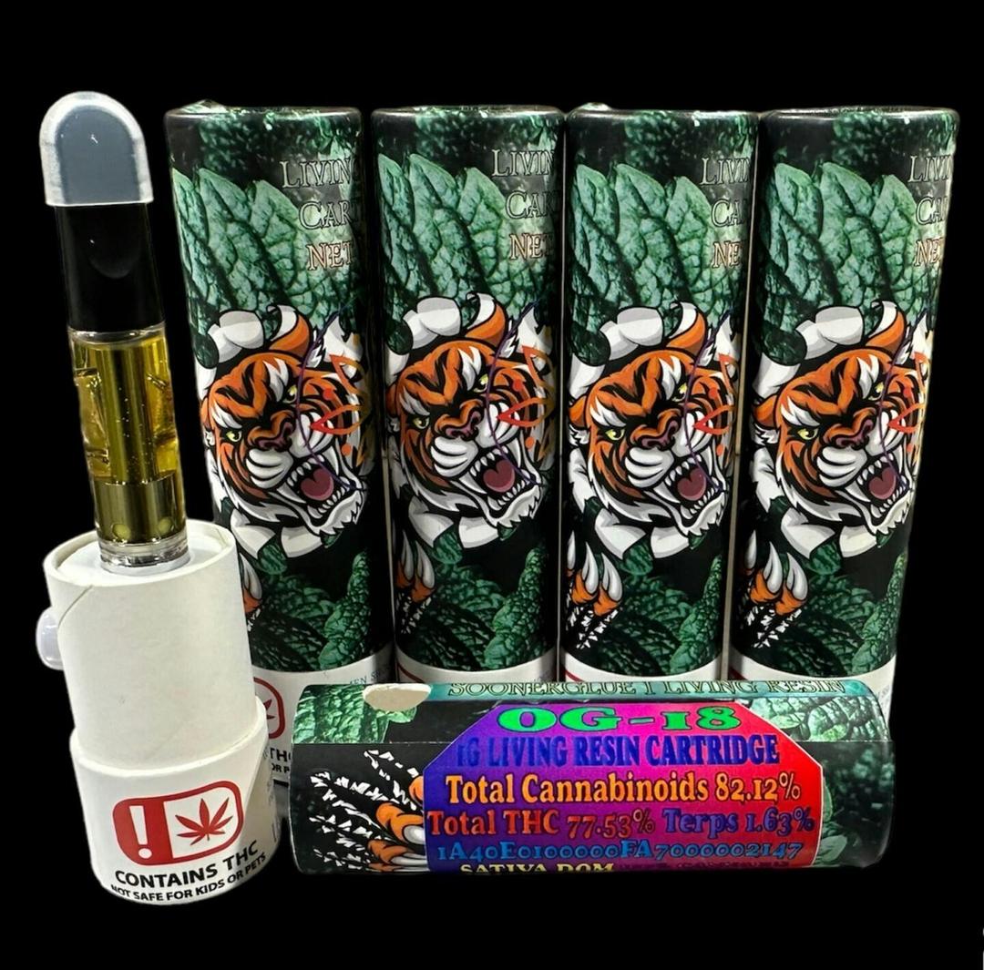 G-18 Live Resin Cart