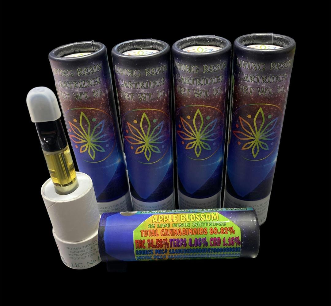 Apple Blossom Live Resin Cart