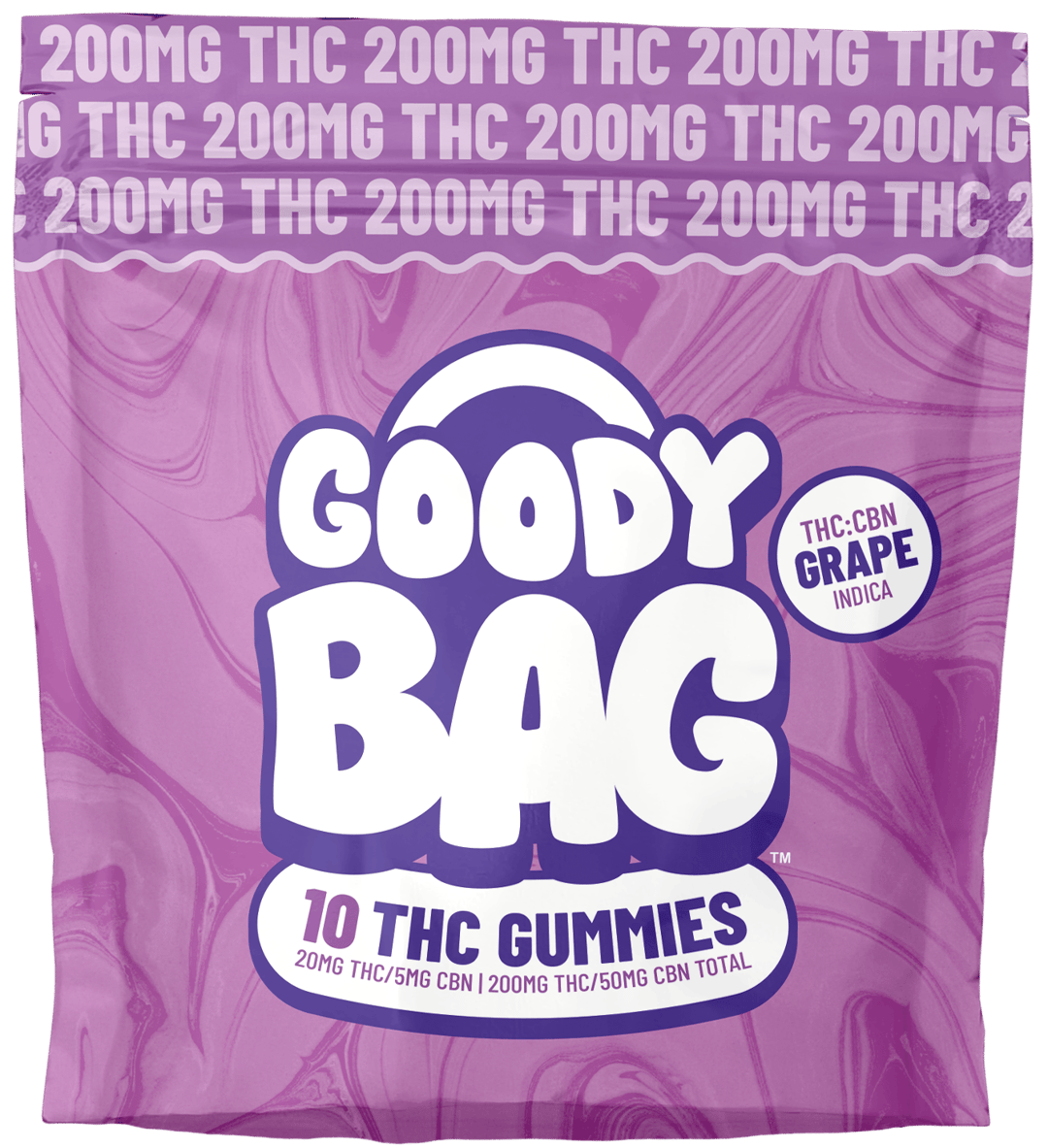 Goody Bag Grape CBN Gummies