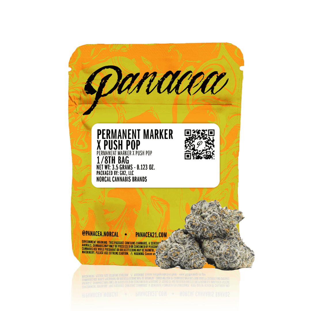 Permanent Marker x Push Pop | Indoor Flower Bags | 3.5g