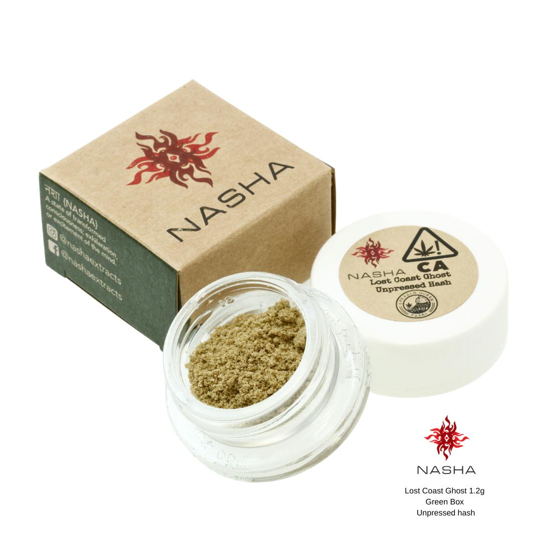 Lost Coast Ghost 1.2g Green Unpressed Hash
