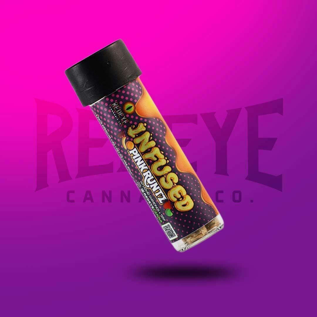 Redeye Cannabis: INFUSED Pink Runtz Pre-roll 3PK 1.8G