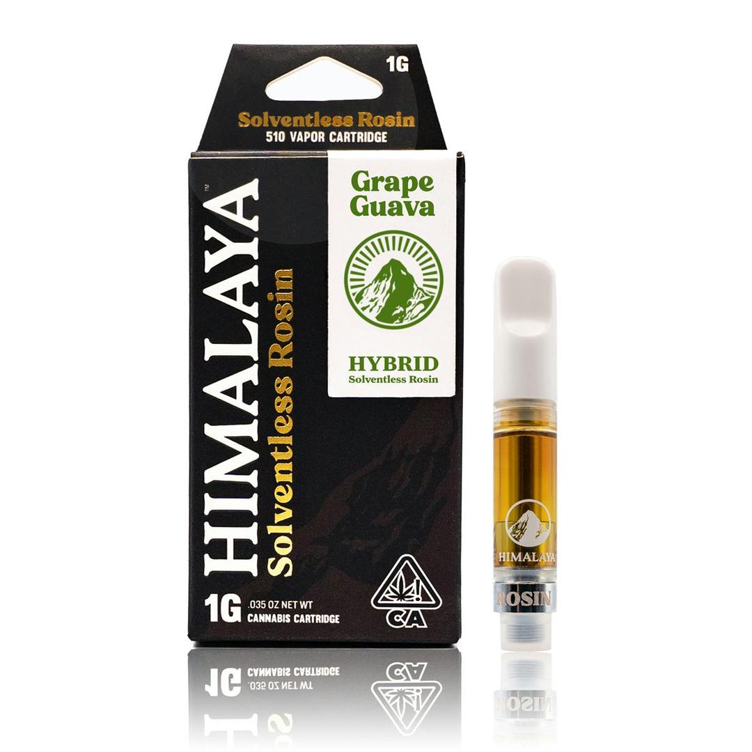 Grape Guava (Solventless Rosin) Cartridge - 1G