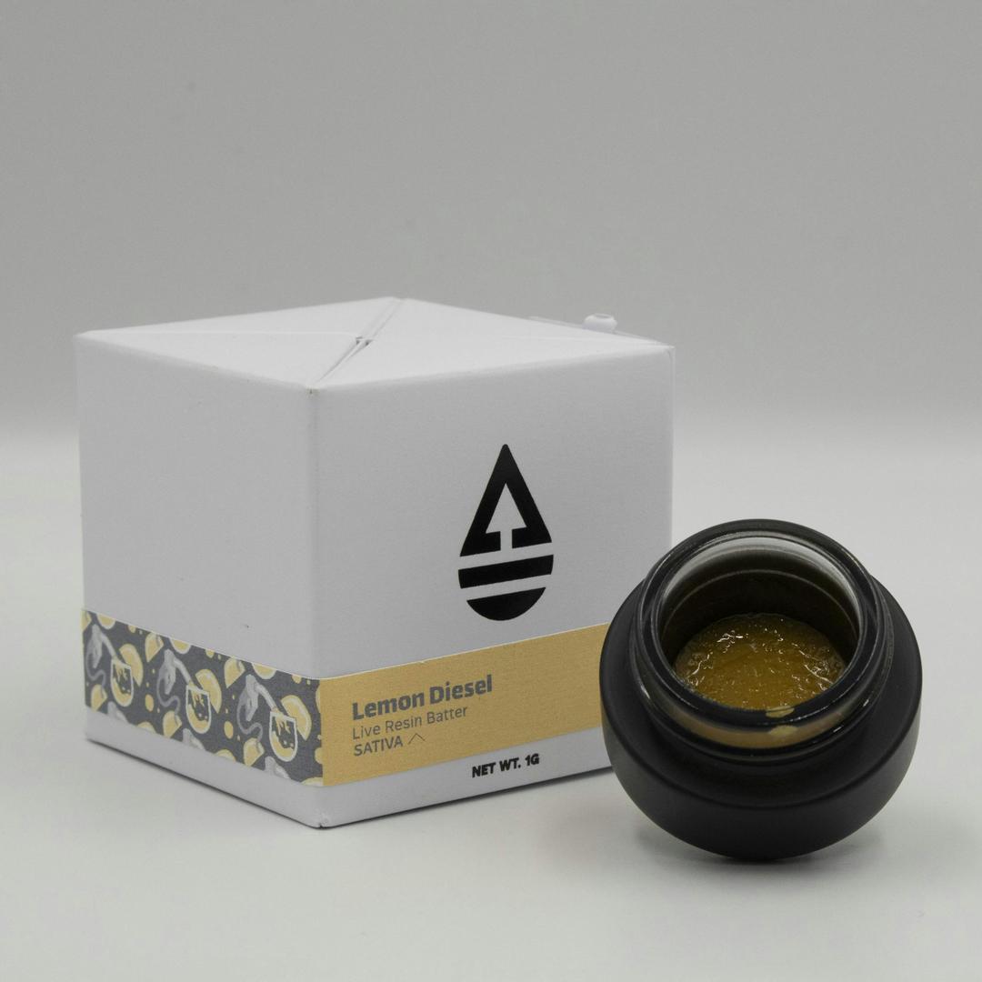 Lemon Diesel | Live Resin Batter 1g | Sativa