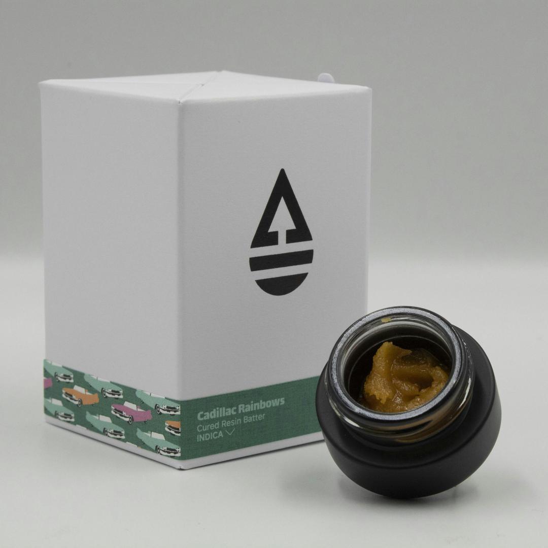 Cadillac Rainbows | Cured Resin Batter 3.5g | Indica