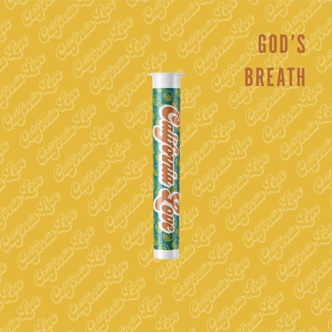 God's Breath- 1g Indica Pre Roll