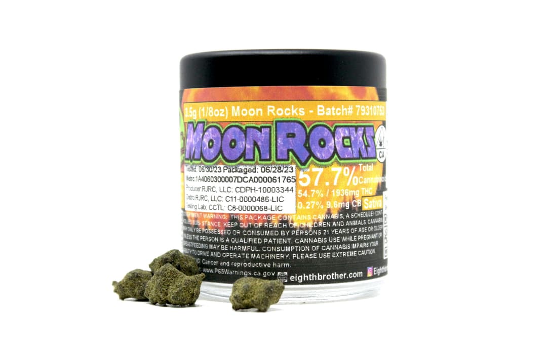 Super Lemon Haze Moonrocks (3.54g - 1/8 oz)