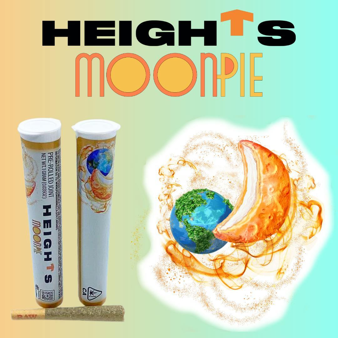 HEIGHTS Moon Pie - 1g Pre-Roll Indoor Flower