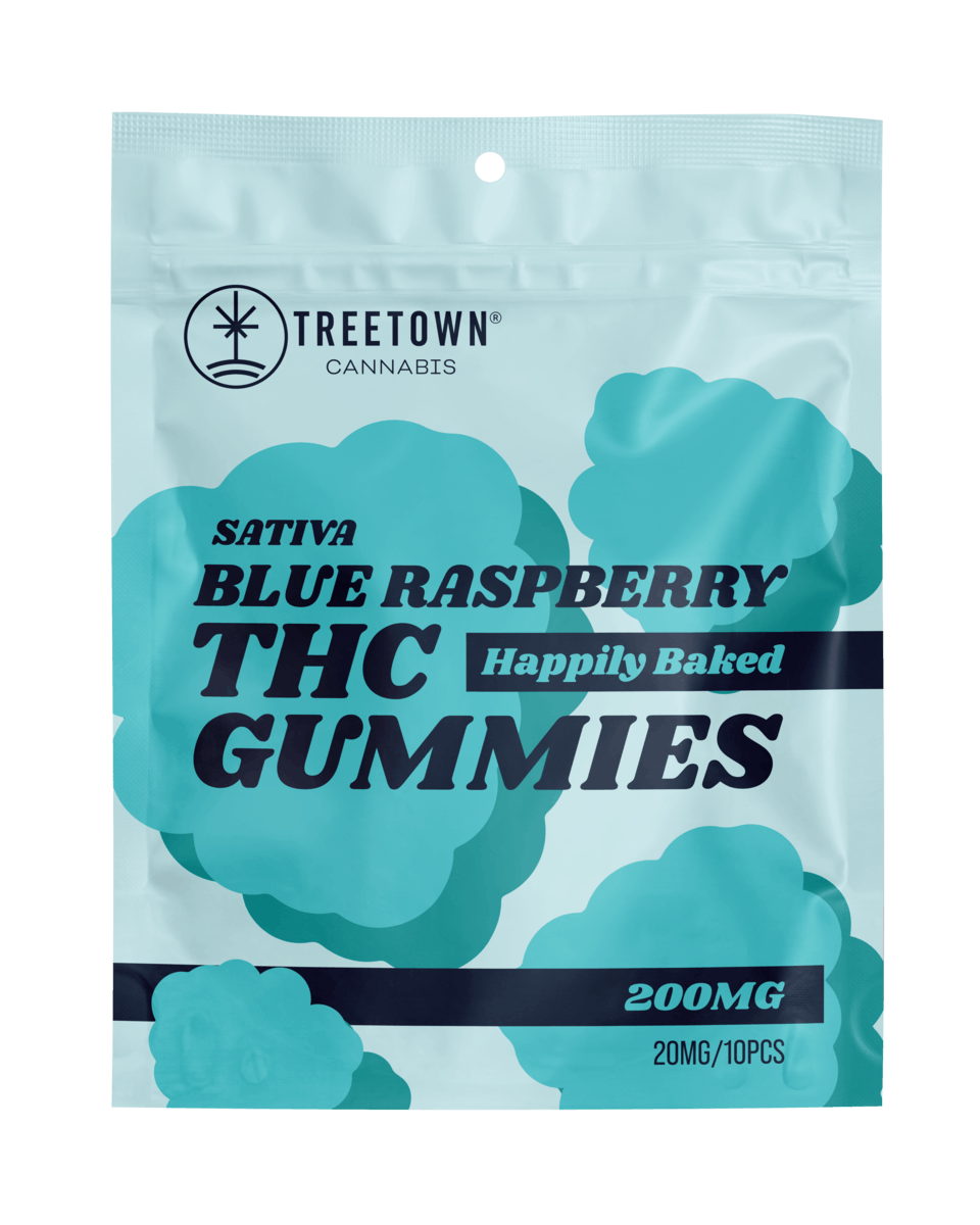 Blue Raspberry- Standard 200mg Gummies