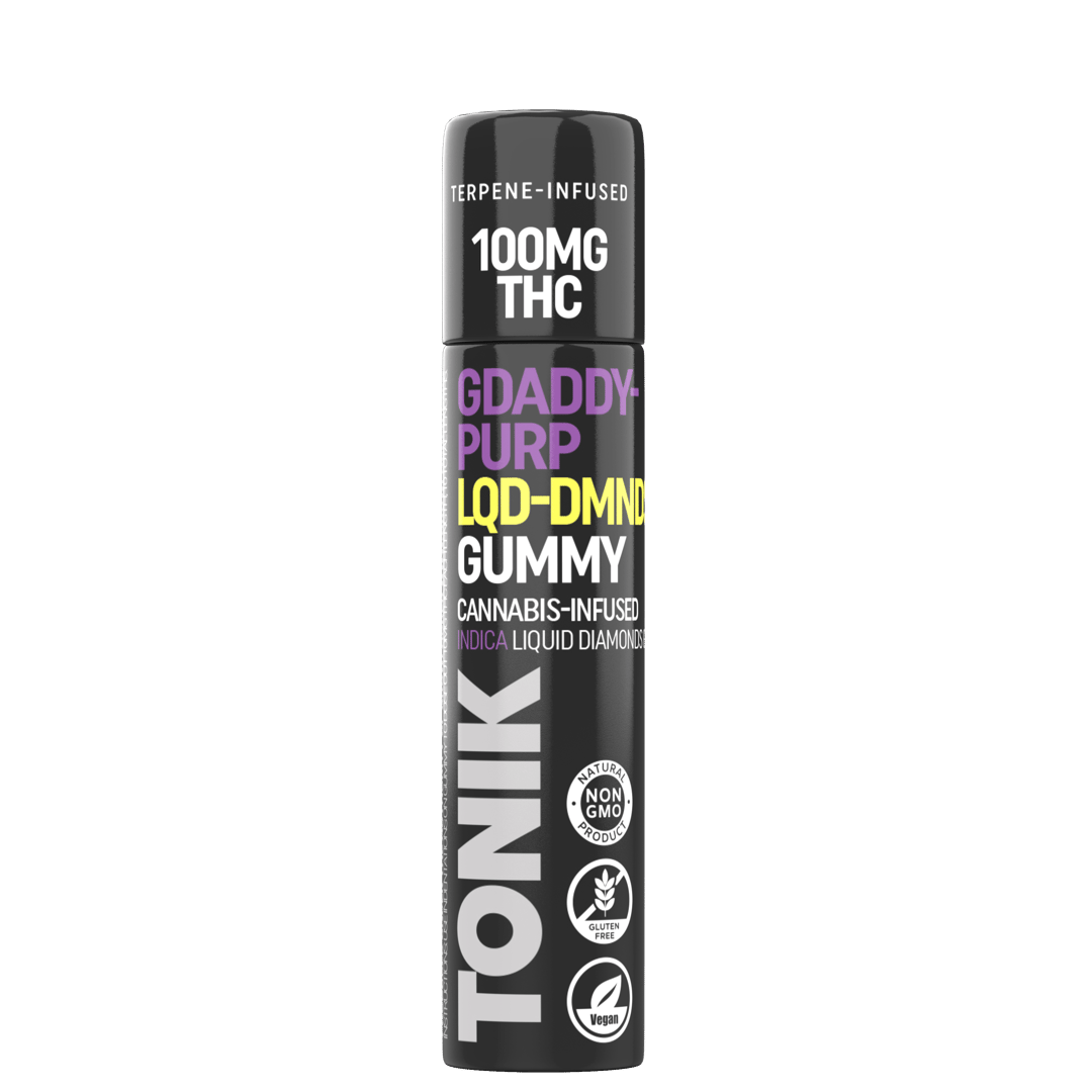 Grandaddy Purp Liquid Diamond Vegan Gummy Stick (100mg)