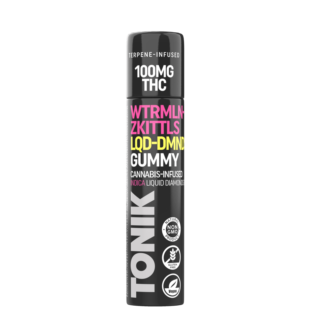 Watermelon Zkittles Liquid Diamond Vegan Gummy Stick (100mg)