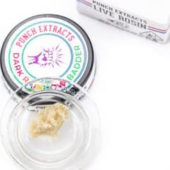 Punch - Live Rosin - Dark Rainbow - Badder - Tier 3