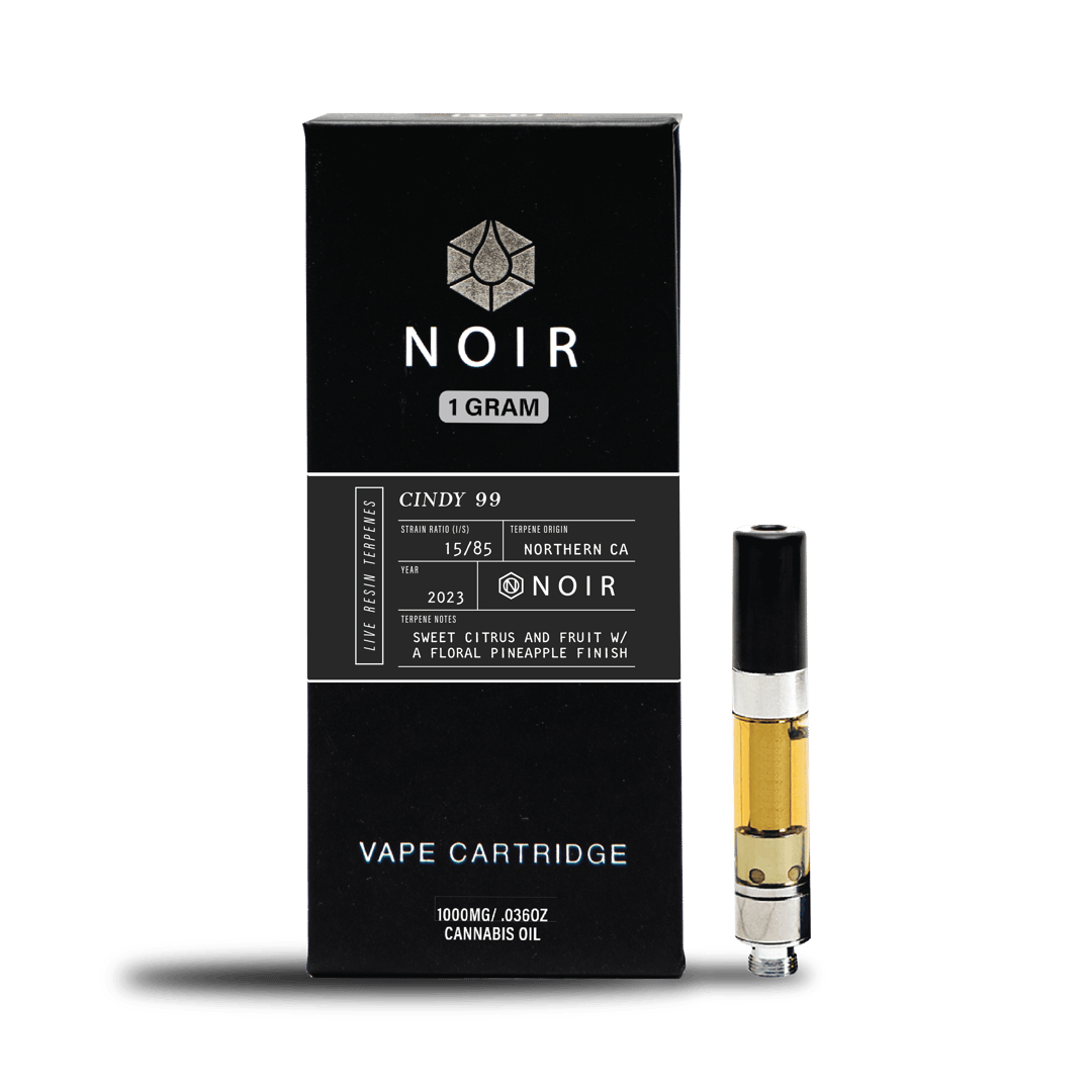NOIR Cindy 99 1000mg Vape Cartridge (Live Resin Terpenes)