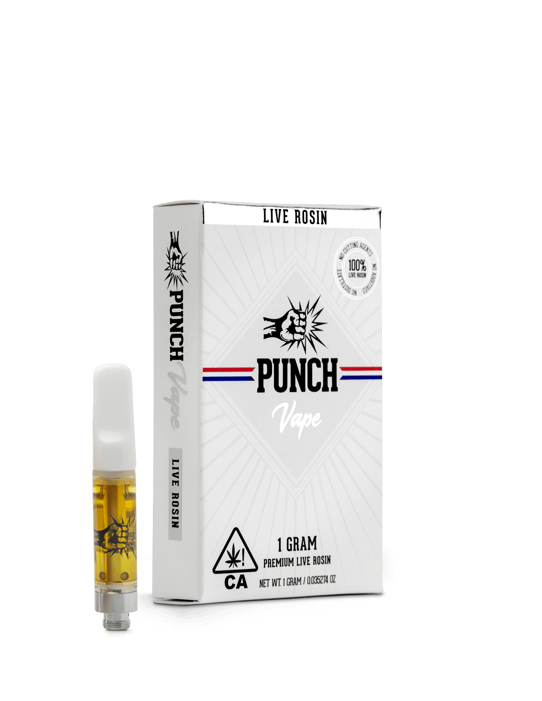 Punch Extracts: Rosin Vape Cart - Banana Cream Jealousy (1g)