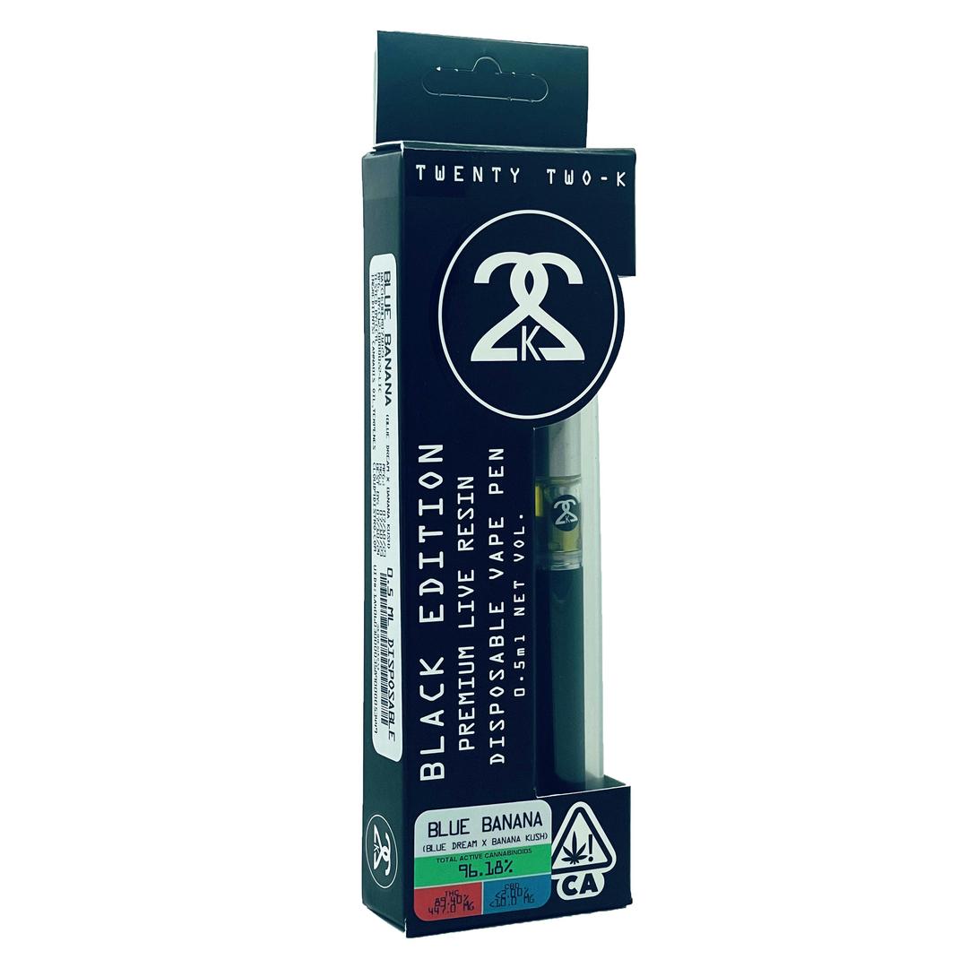22K - Live Resin - Blue Banana - 0.5ml All-in-One