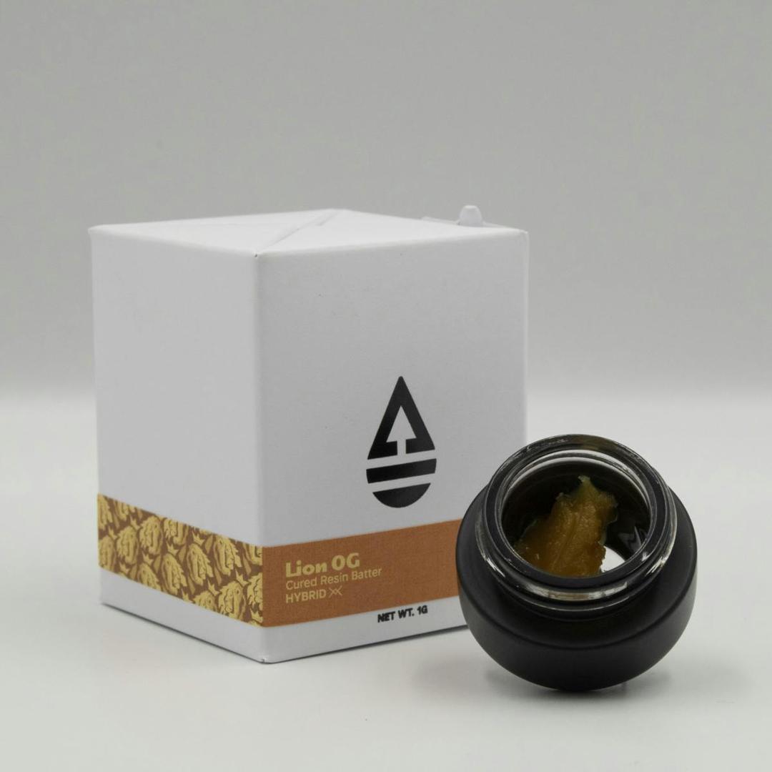 Lion OG | Cured Resin Batter 1g | Hybrid