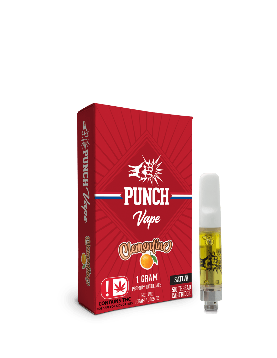 Punch - 510 Distillate Cart - Clementine (1g)