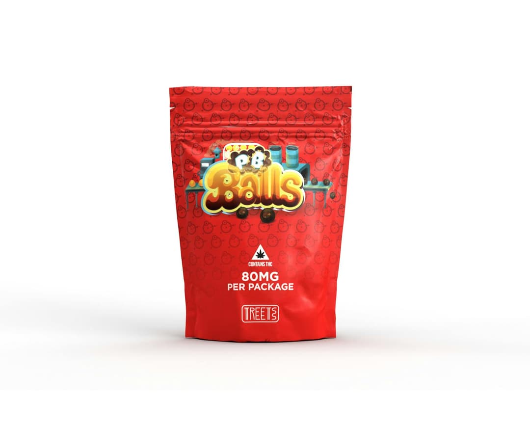TREETS 80mg Peanut Butter Ball Full Spectrum