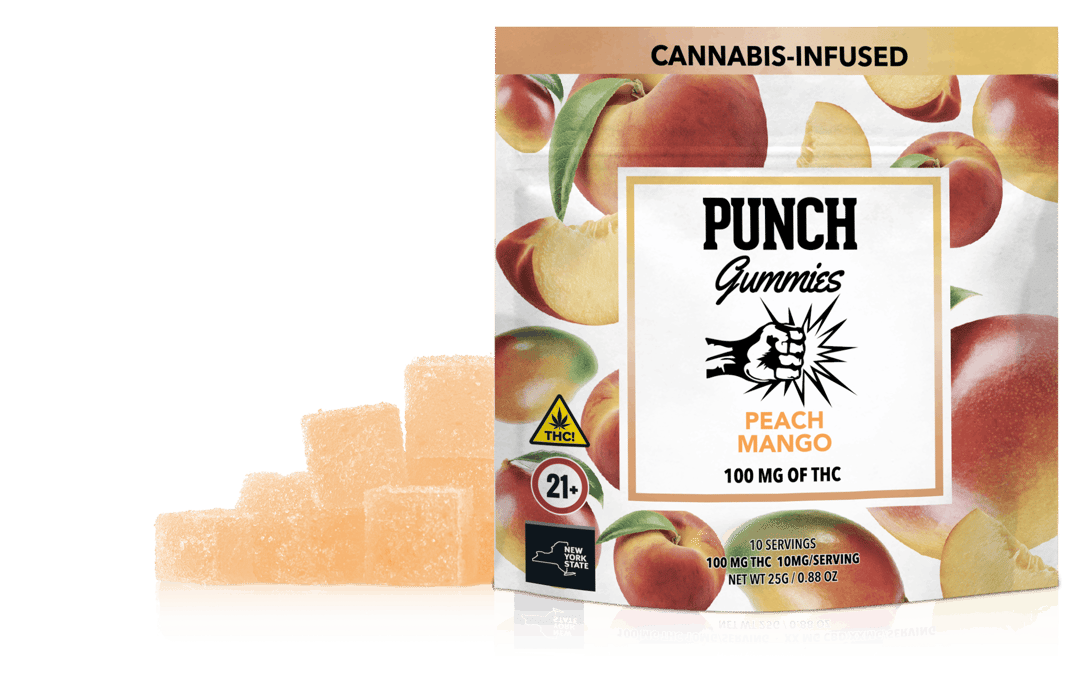Peach Mango Gummies 100mg (NY)