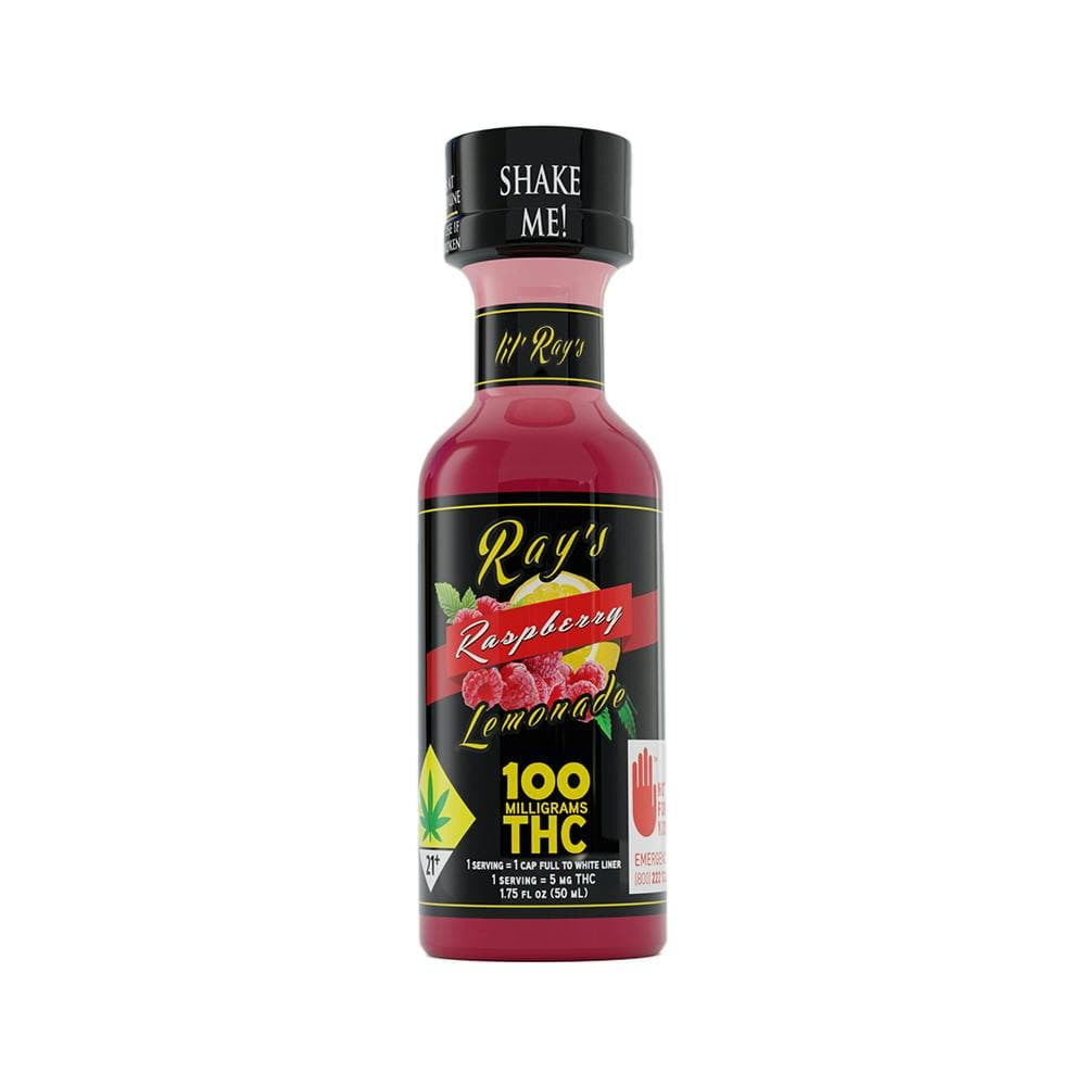 Raspberry lil' Ray's Lemonade 100mg THC