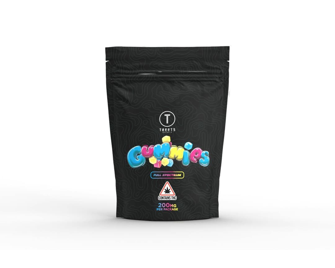 TREETS 200mg Full Spectrum Gummies: Grapefruit Creme Brulee