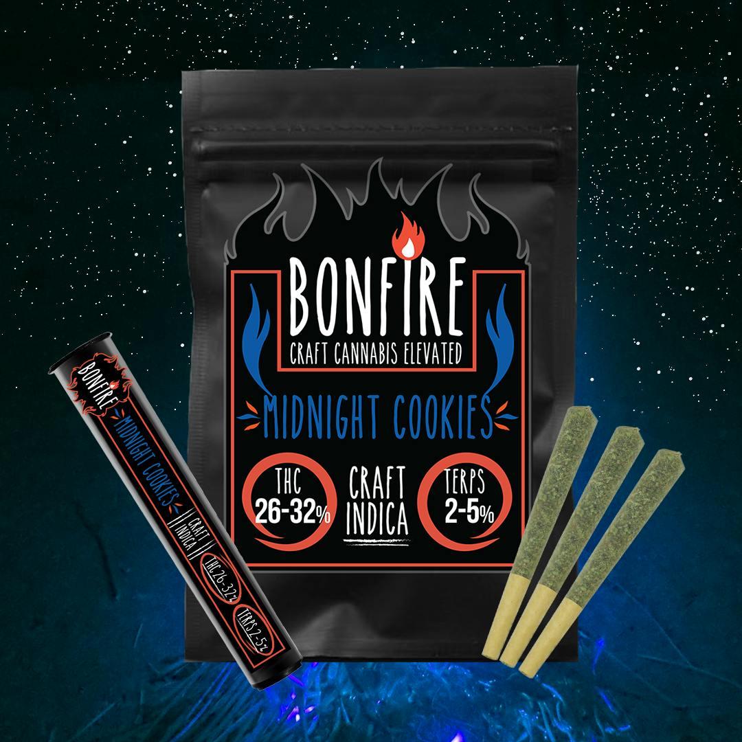 Bonfire Midnight Cookies - 3.5g Flower - Ontario