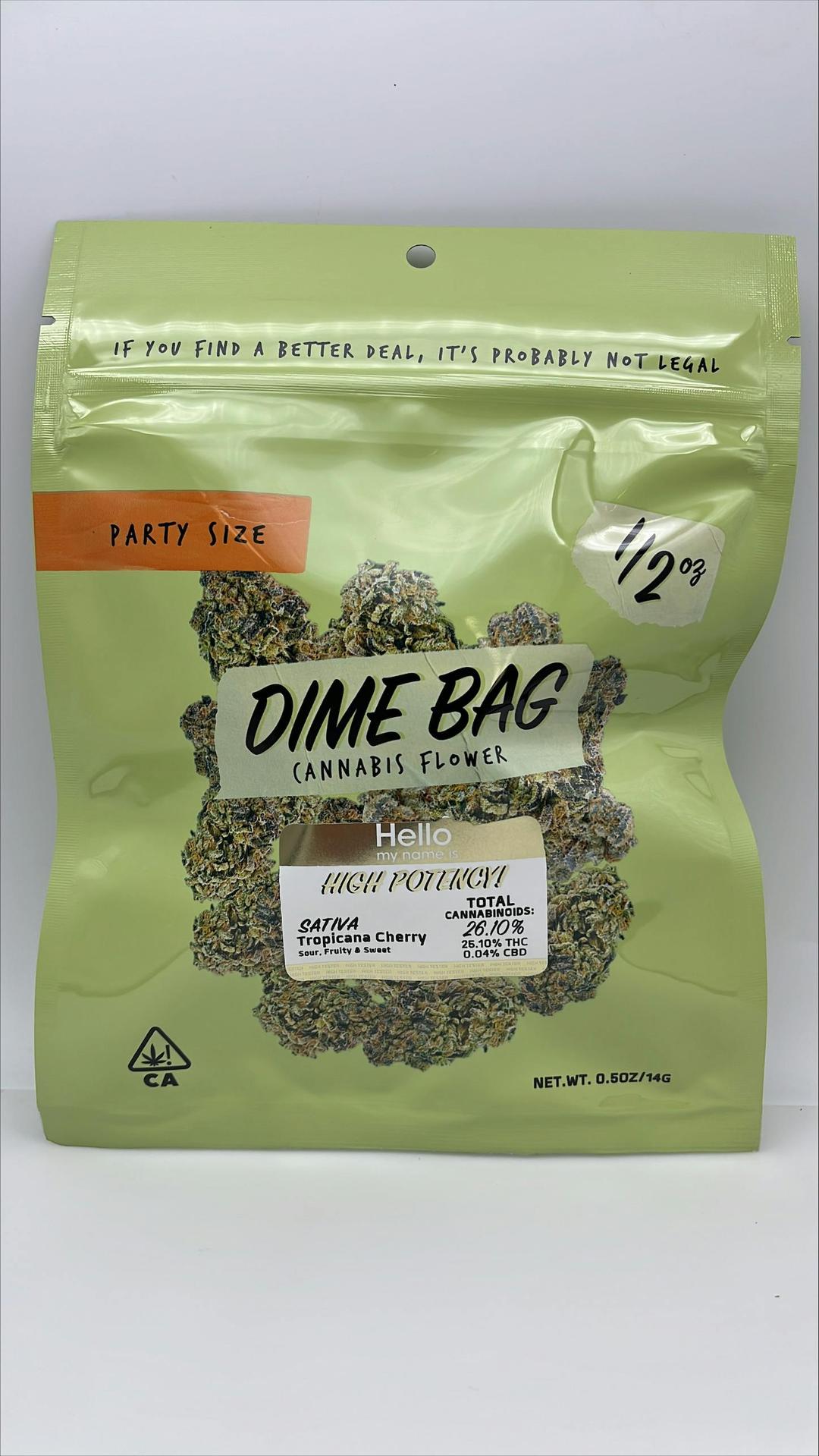 Dime Bag | Tropicana Cherry Sativa (14g)