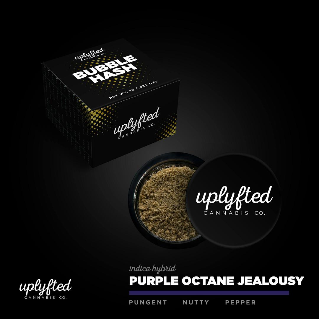 1g Bubble Hash Concentrate - Purple Octane Jealousy