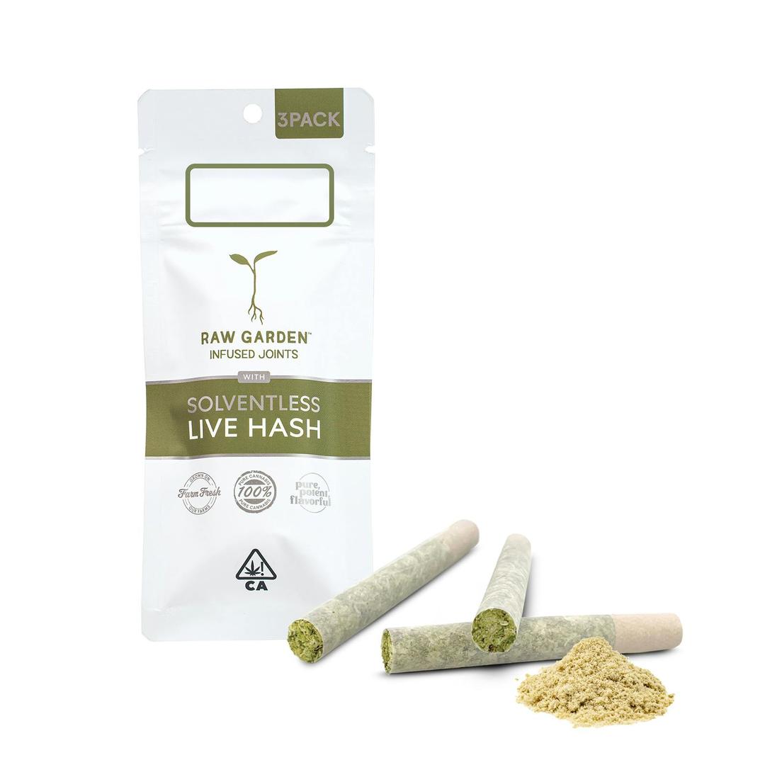 Cherry Tart (3) Solventless Live Hash Infused Joints