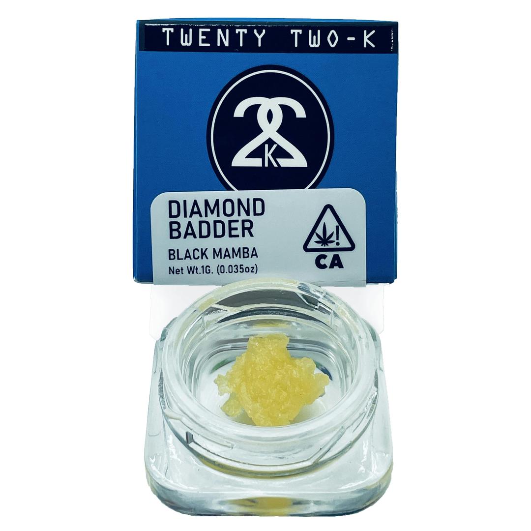22K - Black Mamba - Diamond Badder - 1 Gram