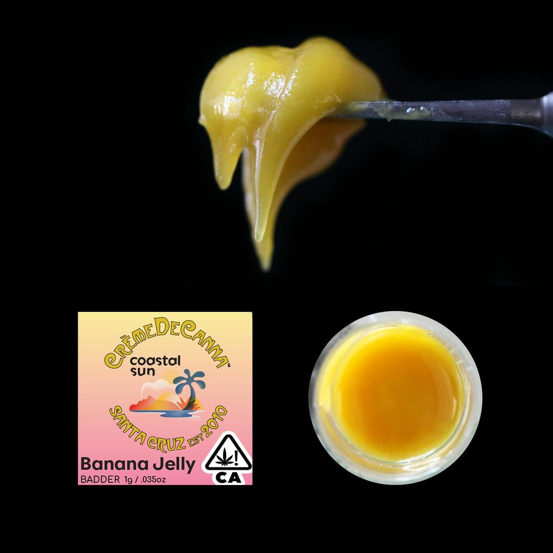 Banana Jelly (Coastal Sun Collab) Badder 1gr