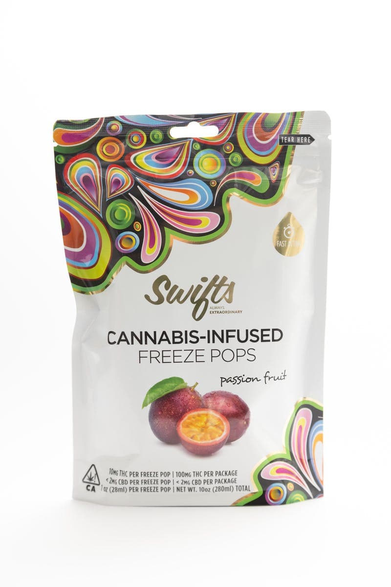 Swifts Freeze Pops Passionfruit - 100MG