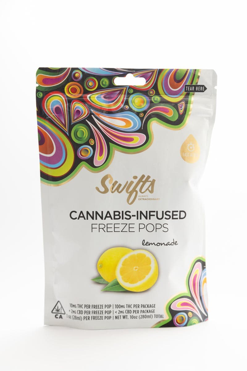 Swifts Freeze Pops Lemonade- 100MG