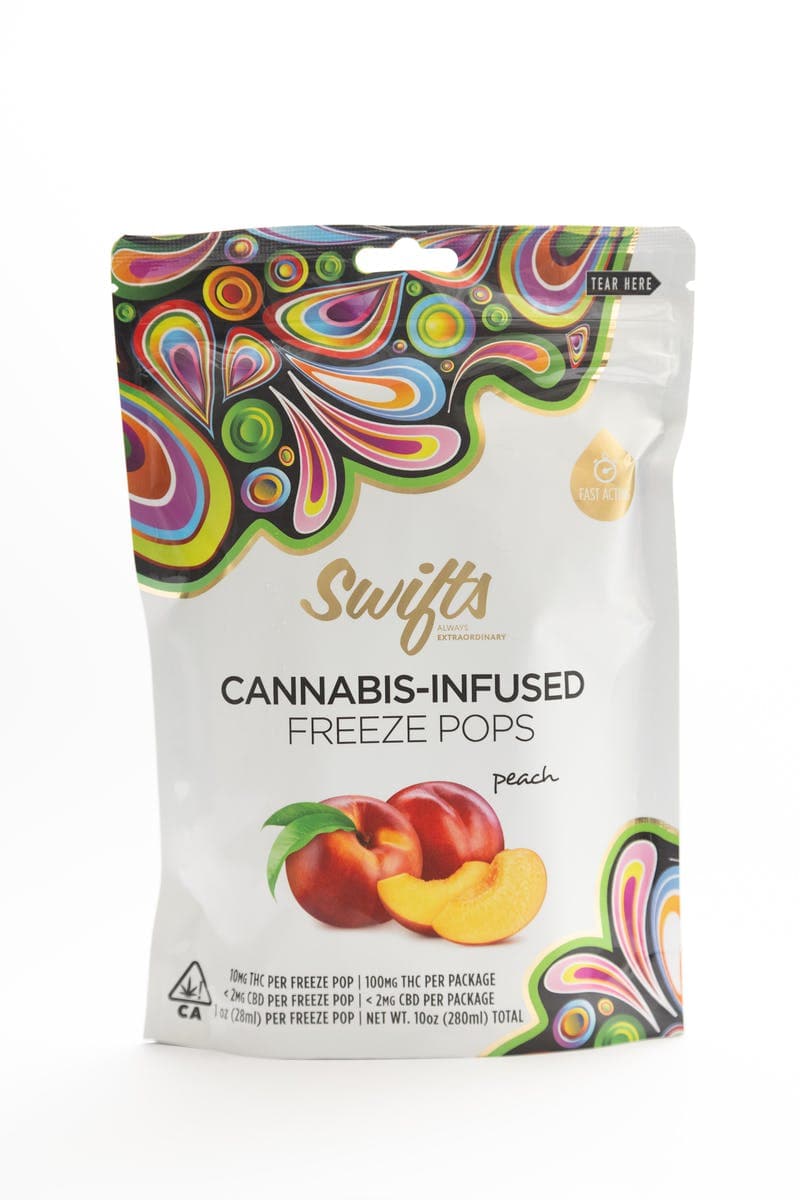 Swifts Freeze Pops Peach - 100MG