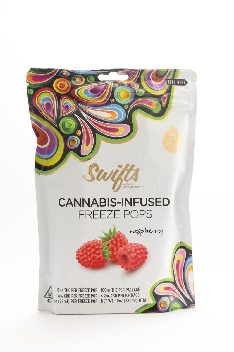 Swifts Freeze Pops Raspberry - 100MG