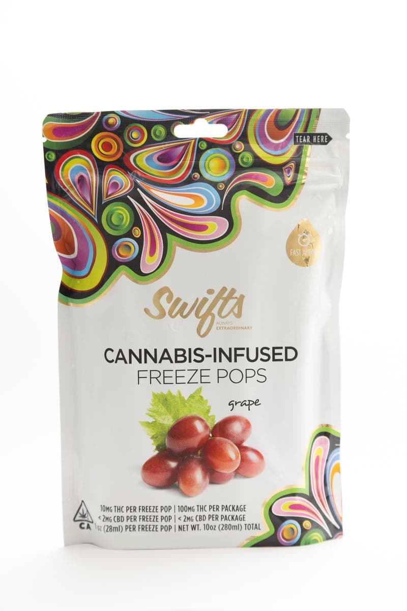 Swifts Freeze Pops Grape - 100MG