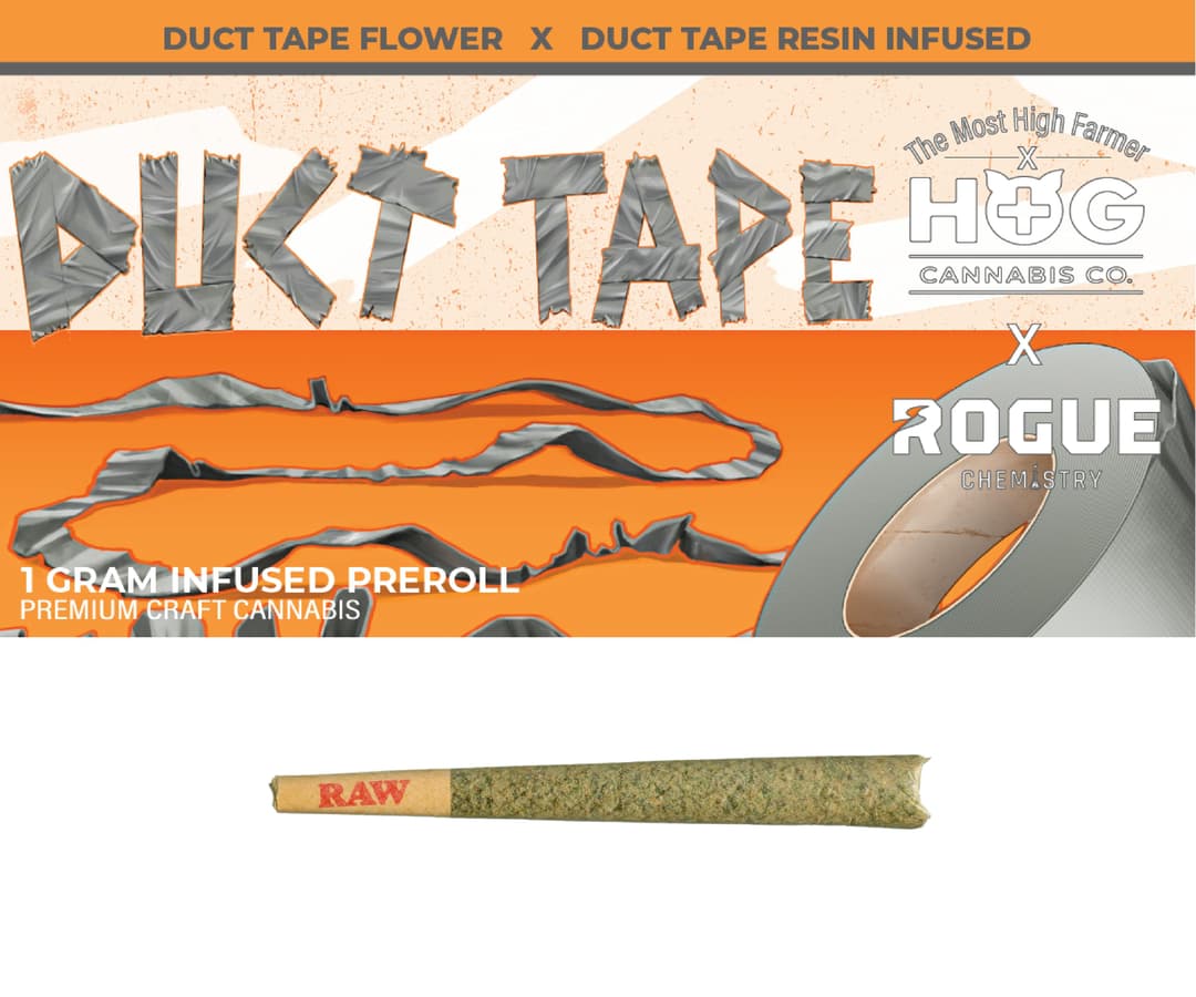 1G Duct Tape Infused Pre Roll