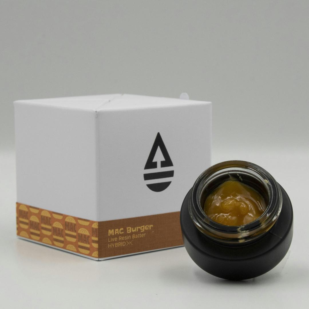 MAC Burger | Live Resin Batter 3.5g | Hybrid