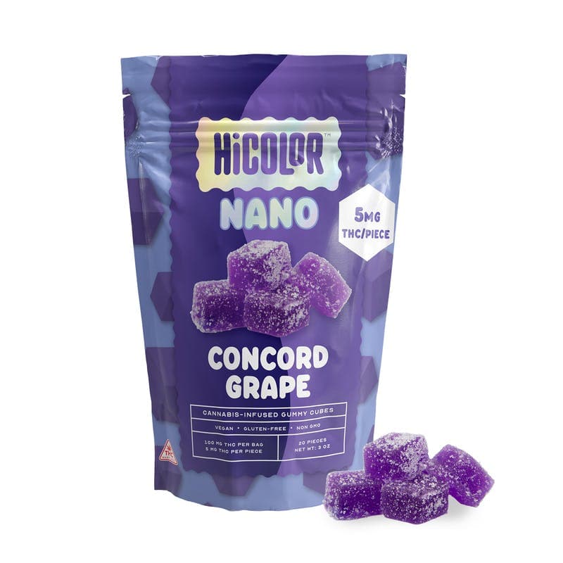 Concord Grape Nano Gummies [20pk] (100mg)