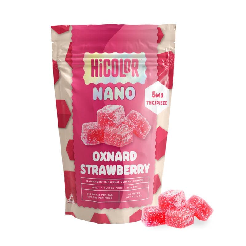 Oxnard Strawberry Nano Gummies [20pk] (100mg)