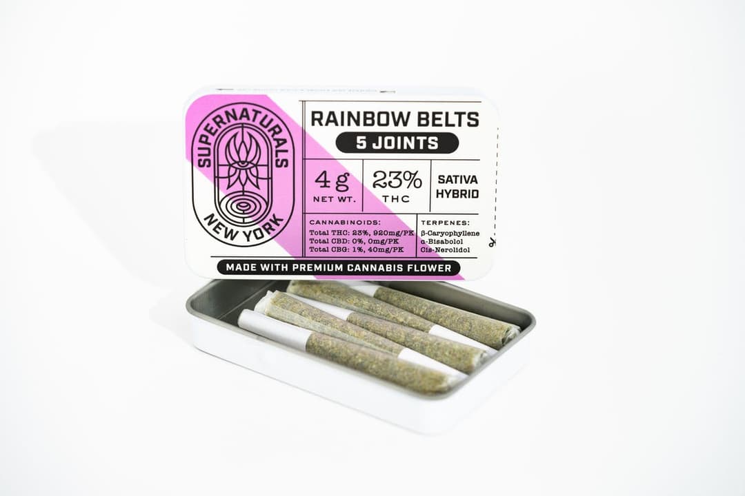 Rainbow Belts, 5pk 4g
