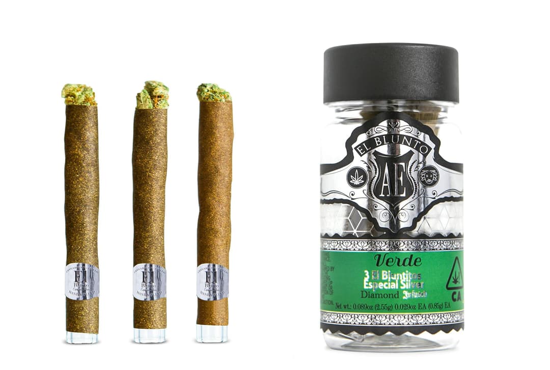El Bluntito Especial Silver 3-Pack - Verde - 3 x .85g - Diamond Infused
