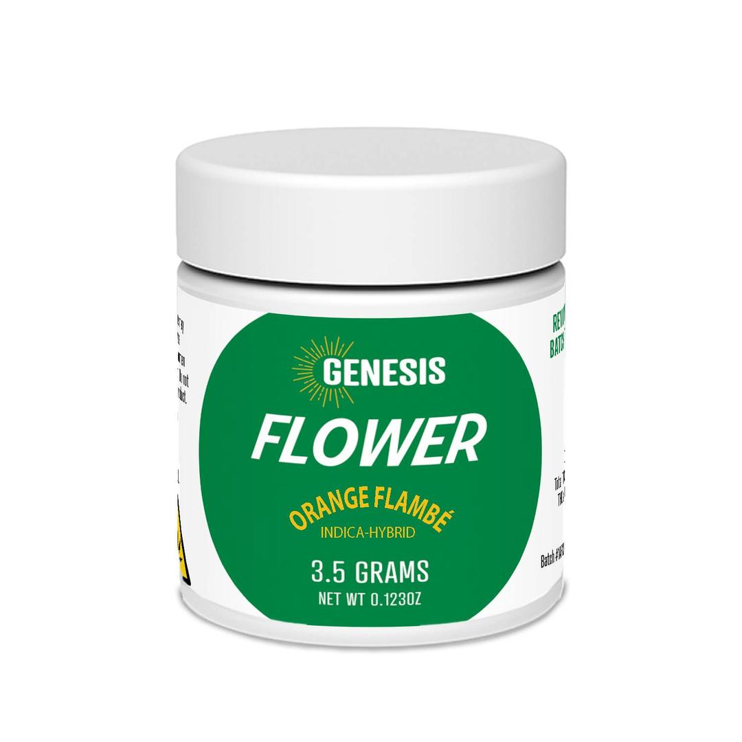 Orange Flambe - Genesis Small Batch - Flower