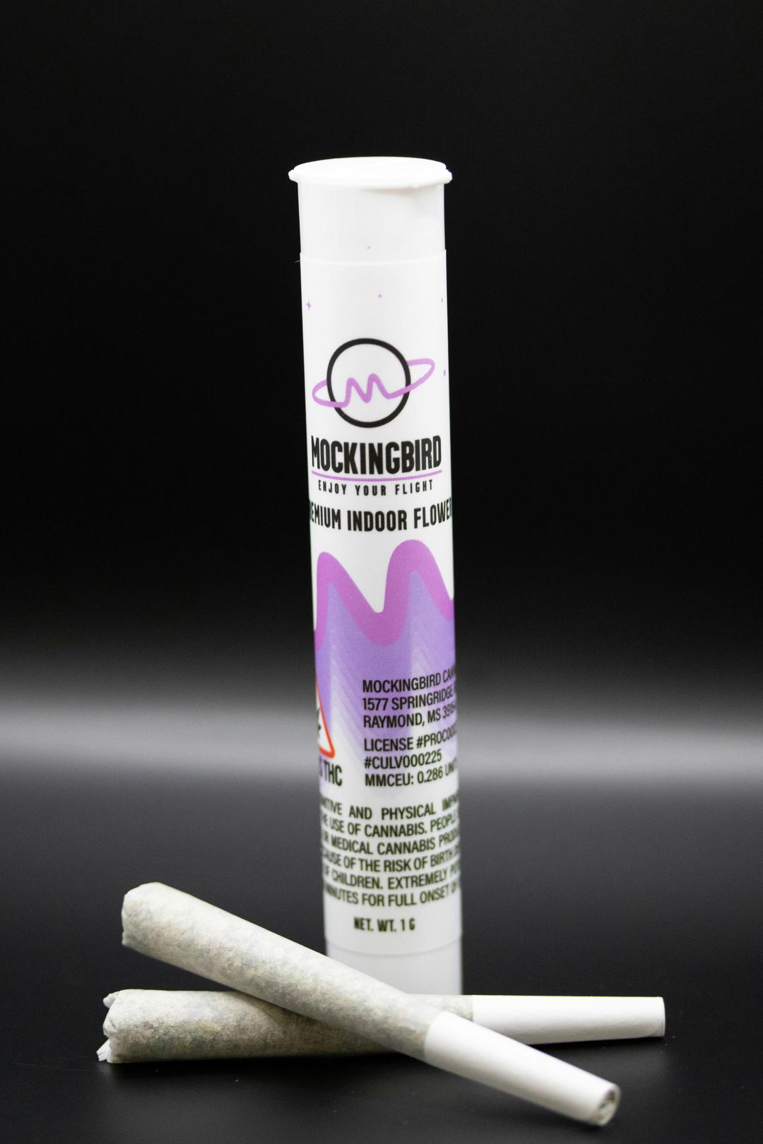 Mockingbird Pre-Rolls: Apple Fritter 2-pack, .5g ea.