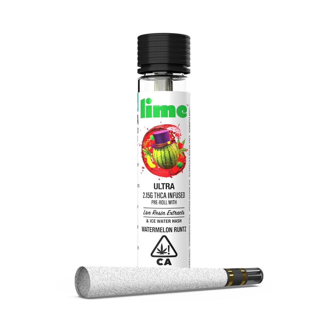 ULTRA 2.15g THCA Infused Pre-Roll (Single) | Watermelon Runtz