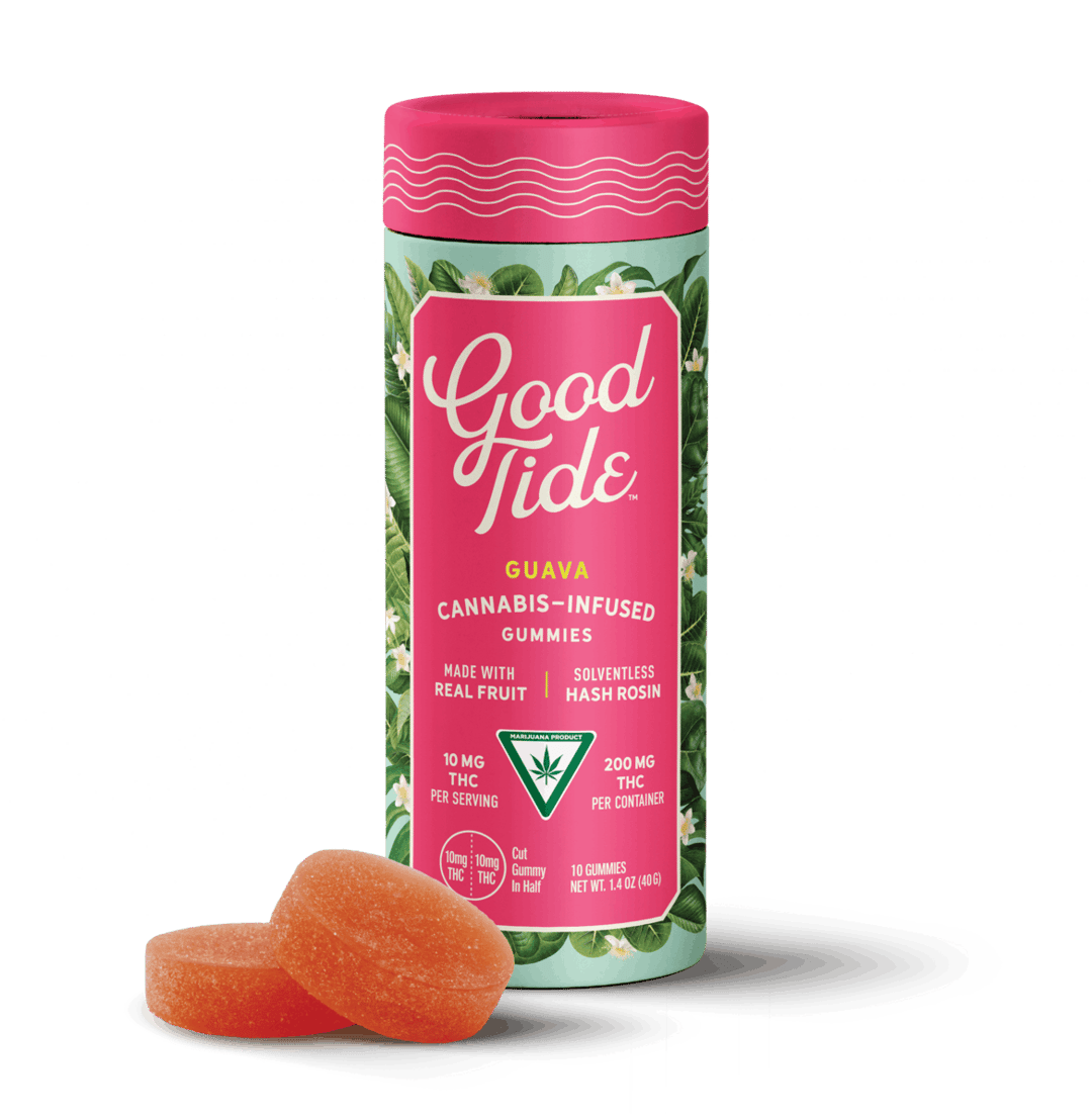 Guava Solventless Hash Rosin Gummies | Balanced | 200mg
