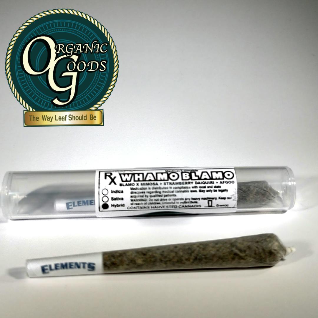 Organic Goods Pre-Roll Whamo Blamo 1 G