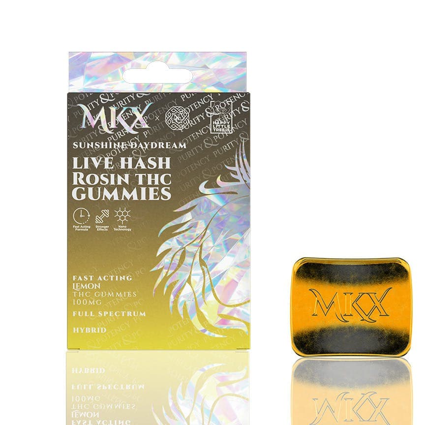 MKX Live Hash Rosin Gummies (100mg)- Sunshine Daydream